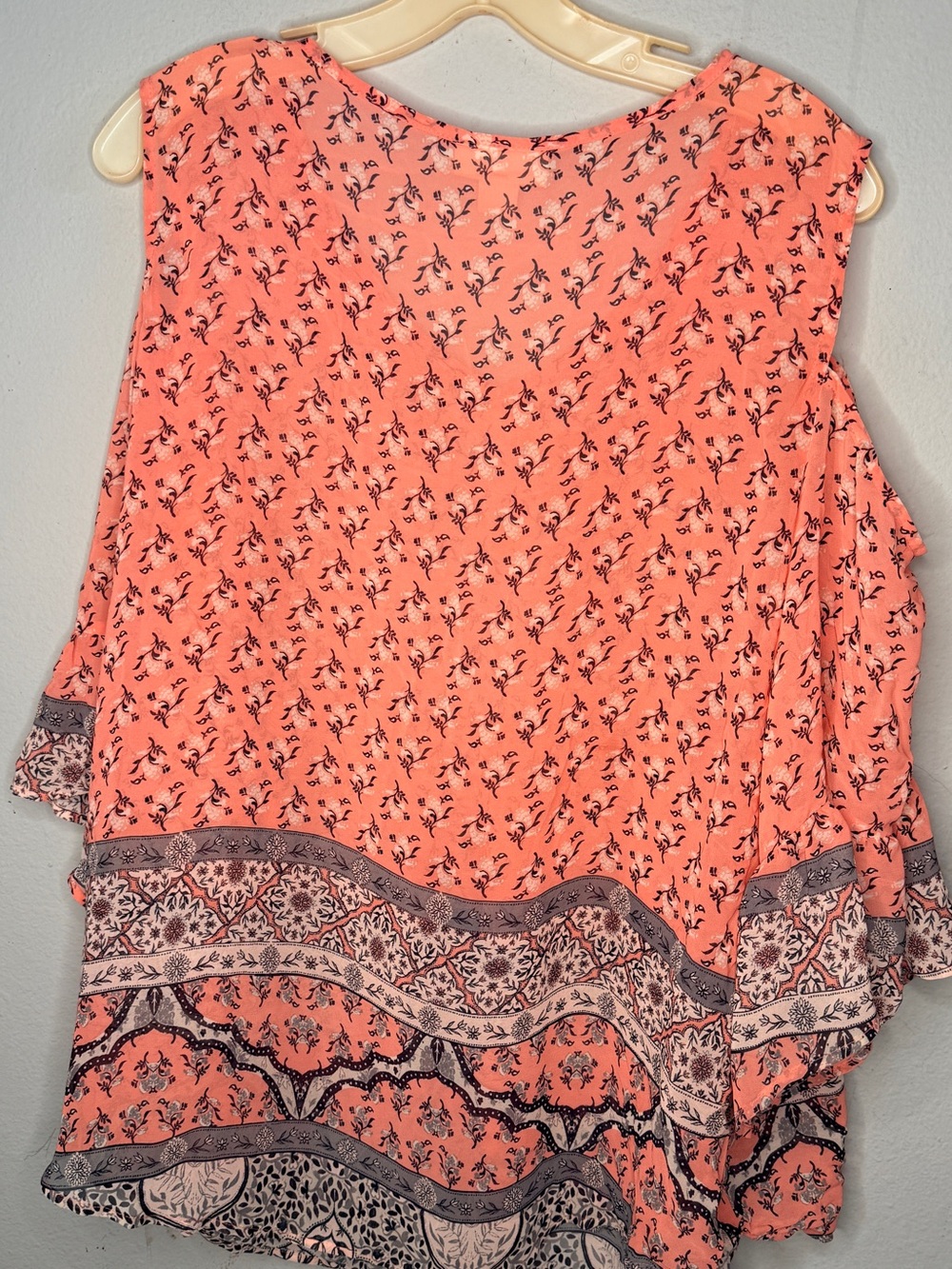 Style & Co. Cold Shoulder Top - Picture 6 of 8